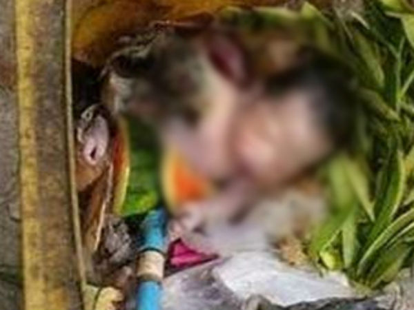 Baby rescued alive near Tambaram Baby rescued alive near Tambaram