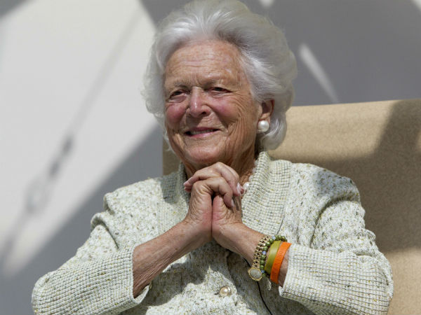 Barbara Bush, former first lady of the USA no more Barbara Bush, former first lady of the USA no more