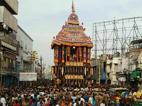 Madurai Meenakshi Amman Temple Car festival Madurai Meenakshi Amman Temple Car festival