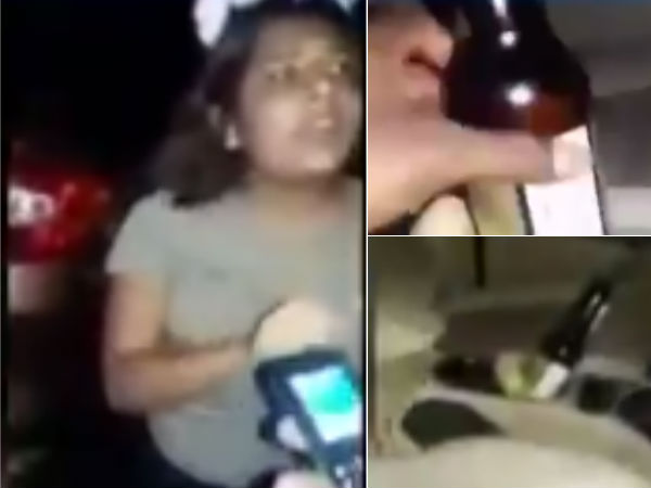 IPS officer’s daughter caught on camera abusing police constable IPS officer’s daughter caught on camera abusing police constable