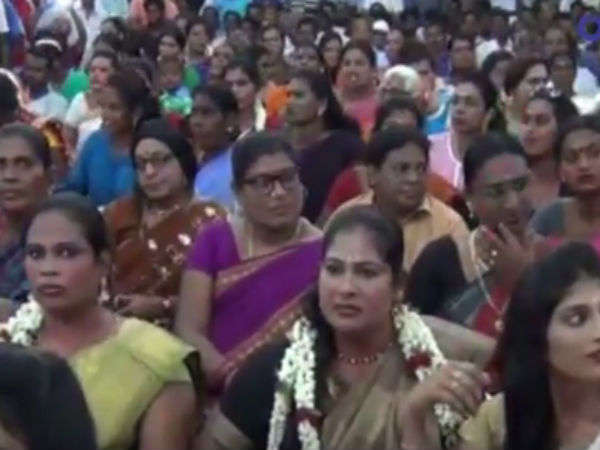 Miss Koovagam 2018 contest started in Villupuram Miss Koovagam 2018 contest started in Villupuram