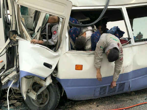 15 people died in a road accident in Kuwait 15 people died in a road accident in Kuwait