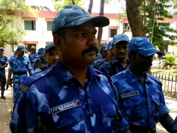 RAF force arrived in Delta region of Tamilnadu RAF force arrived in Delta region of Tamilnadu