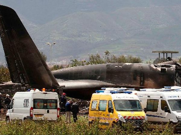257 killed in Algerian military plane crash near capital: Report 257 killed in Algerian military plane crash near capital: Report