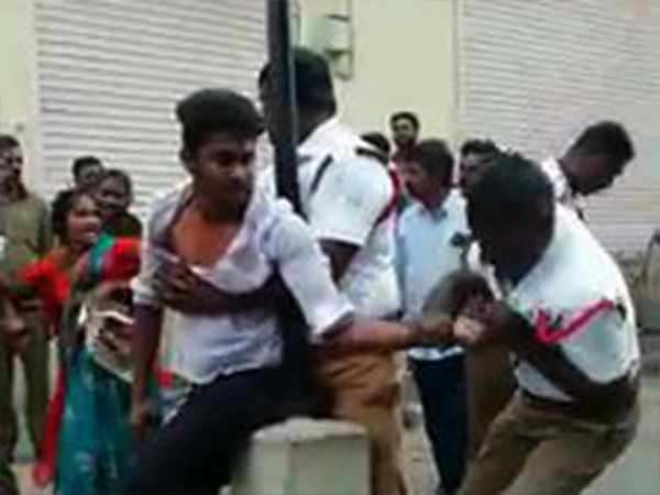 தாய் மீது தாக்குதல்