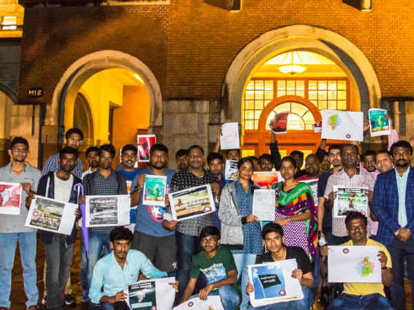 Tamils stage protest demanding CMB in Taiwan Tamils stage protest demanding CMB in Taiwan