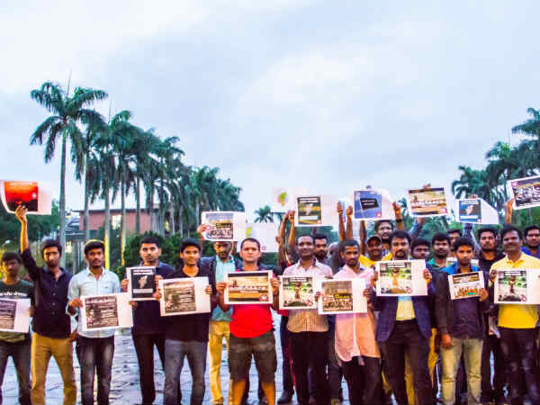 Tamils stage protest demanding CMB in Taiwan Tamils stage protest demanding CMB in Taiwan