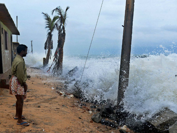 Sea water enters kanyakumari villages Sea water enters kanyakumari villages