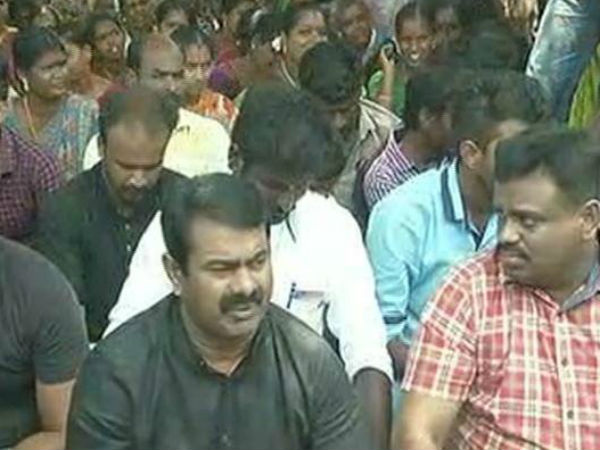 Seeman to attend Sterlite Protest for the second time Seeman to attend Sterlite Protest for the second time