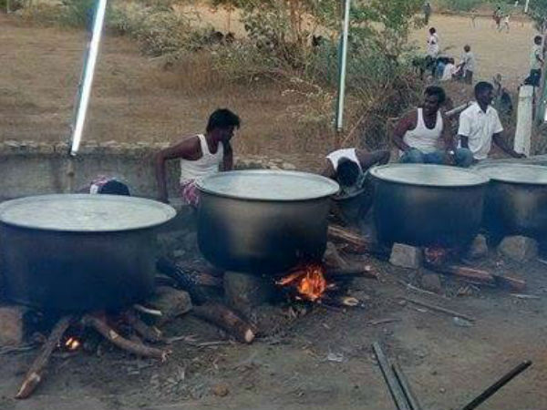 Strange festival near Sivagangai Strange festival near Sivagangai