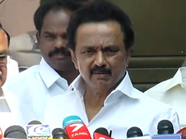 Stalin coming back to Chennai Tonight itself Stalin coming back to Chennai Tonight itself