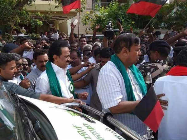 திருவாரூரில் ஸ்டாலின்