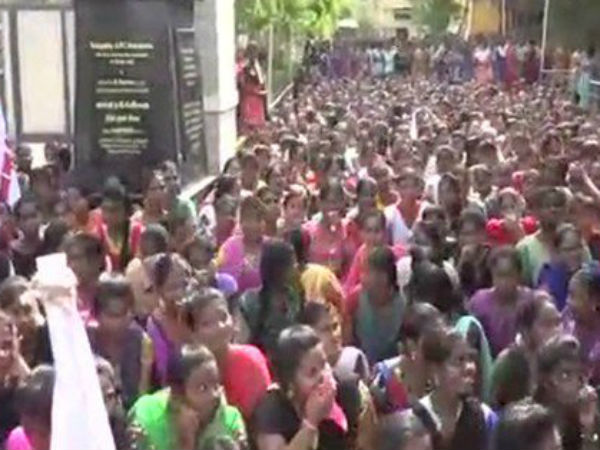CPM Sterlite Industry Siege Protest CPM Sterlite Industry Siege Protest