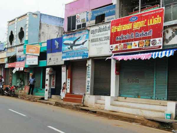Cauvery bandh begins in TamilNadu Cauvery bandh begins in TamilNadu
