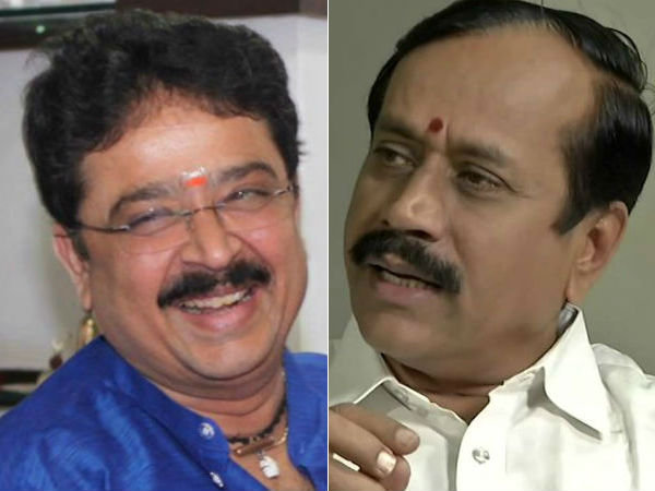 TPDK protests against H Raja, S Ve Shekher TPDK protests against H Raja, S Ve Shekher