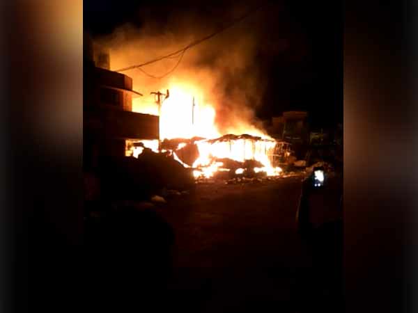 Fire accident in Chennai Tambaram Fire accident in Chennai Tambaram