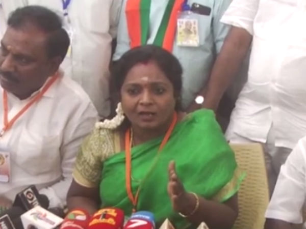 No one able to show Black flag to CM Says Tamizhisai No one able to show Black flag to CM Says Tamizhisai