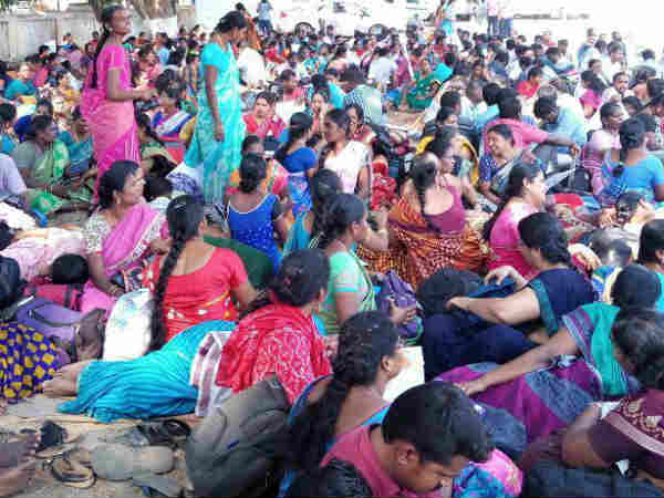 Teachers are went on Protest at Erode Teachers are went on Protest at Erode
