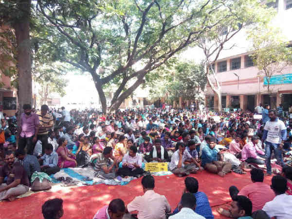 Teachers Strike enters Third day in Chennai Teachers Strike enters Third day in Chennai
