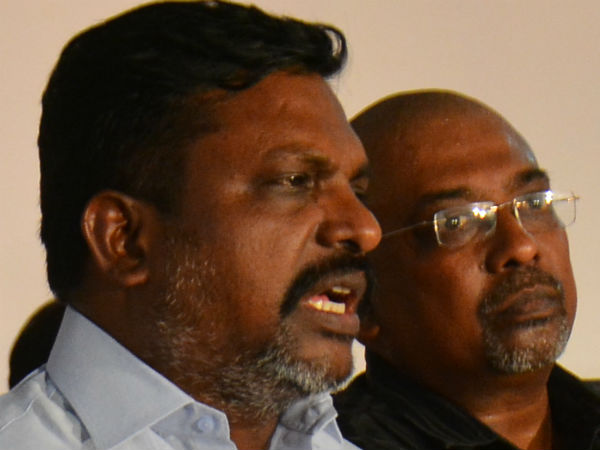 போராட்டக்காரர்கள் பற்றி ராஜா கருத்து