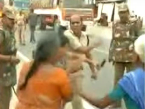 பெண் மீது தாக்குதல்
