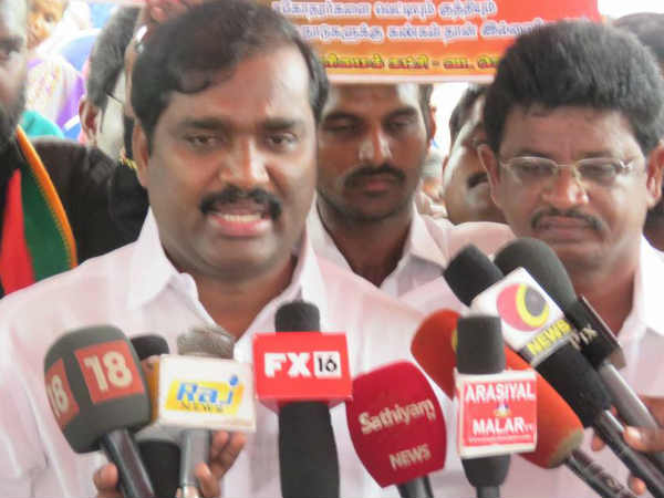 If we seige NLC the n the Central govt will afraid: Velmurugan If we seige NLC the n the Central govt will afraid: Velmurugan