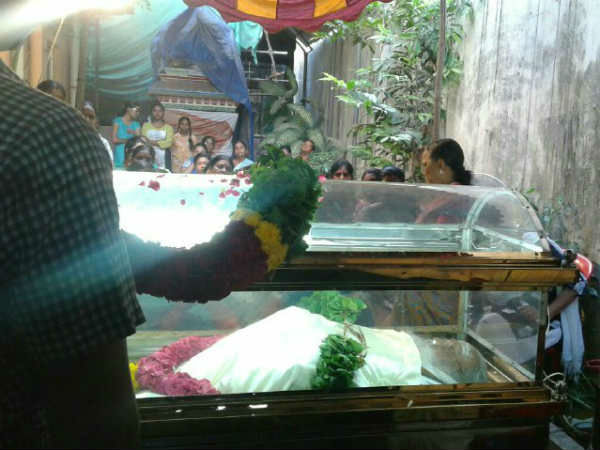 திரைத்துறையினர் அஞ்சலி