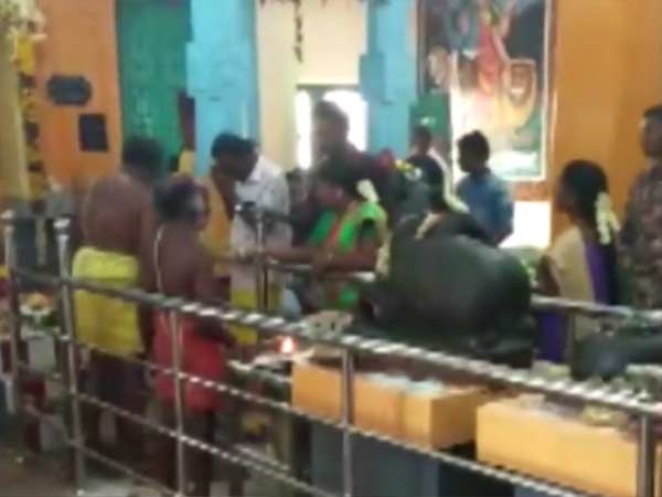 Devotees eyes affects due to temple viputi in Theni Devotees eyes affects due to temple viputi in Theni