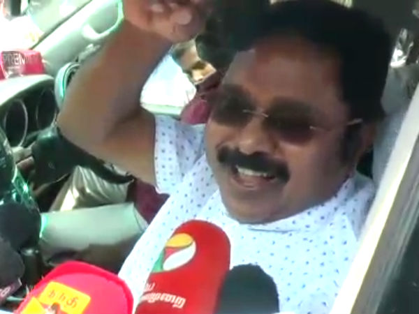ADMK wont arrest SV Shekher says TTV Dhinakaran ADMK wont arrest SV Shekher says TTV Dhinakaran