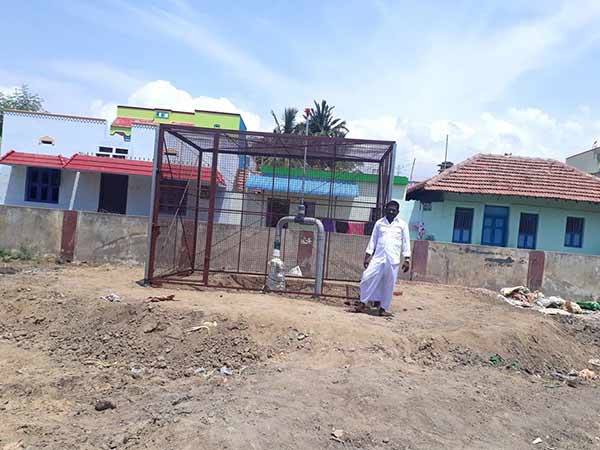 Villagers setup themselves Borewel in lKaruthakud, Ramnad Dist, Villagers setup themselves Borewel in lKaruthakud, Ramnad Dist,