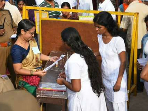 Crisis in exam centers for girl students Crisis in exam centers for girl students