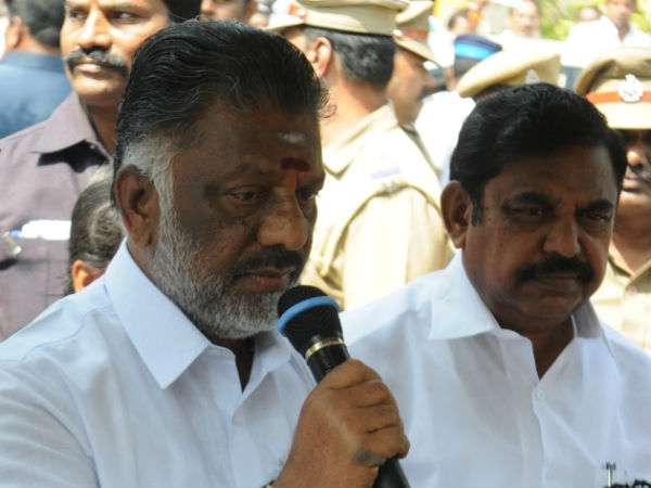 CM, Deputy CM discusses about Sterlite violence CM, Deputy CM discusses about Sterlite violence