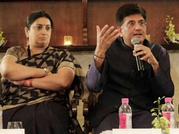 Union cabinet reshuffled and Piyush goel to look after finance Union cabinet reshuffled and Piyush goel to look after finance