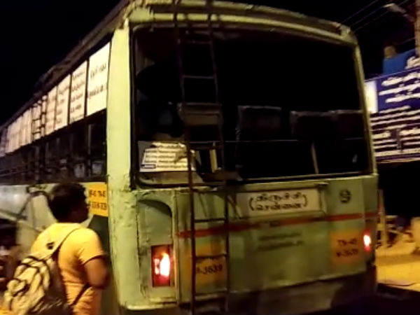 பேருந்து ஓட்டுநர் காயம்