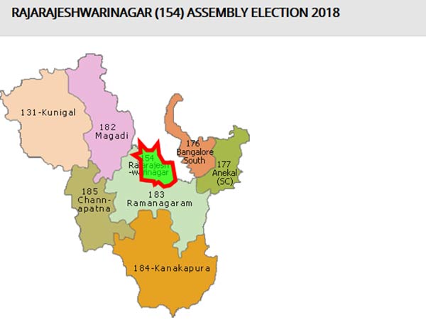 Karnataka election 2018: R.R.Nagar voters gathers in poll station Karnataka election 2018: R.R.Nagar voters gathers in poll station