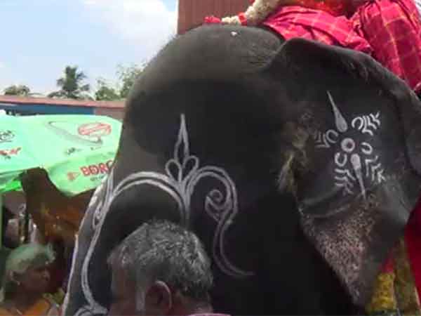 பூசணியில் சூடம் ஏற்றி