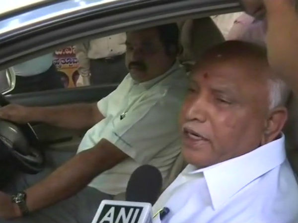 Yeddyurappa writes to EC Yeddyurappa writes to EC