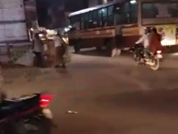 குடிபோதையில் காவலர்
