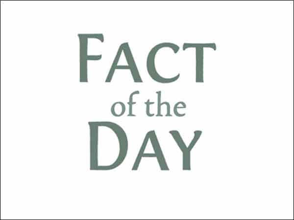 fact of the day fact of the day