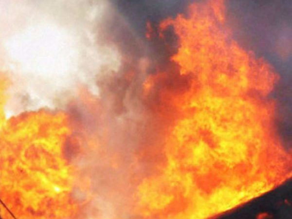 Private Incense stick Preparation Plant Fire near Ranipet Private Incense stick Preparation Plant Fire near Ranipet