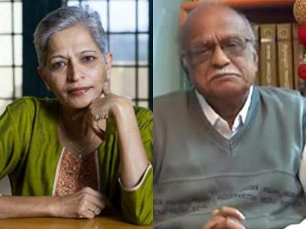Same Gun used to kill Gauri Lankesh and MM Kalburgi Says Forensic Report Same Gun used to kill Gauri Lankesh and MM Kalburgi Says Forensic Report