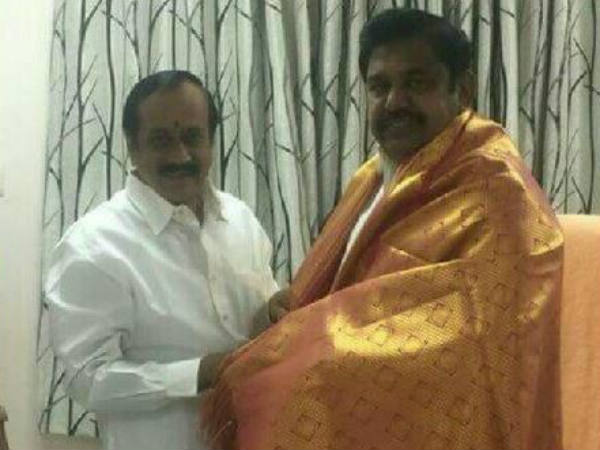 H Raja met CM Edappadi Palanisamy H Raja met CM Edappadi Palanisamy
