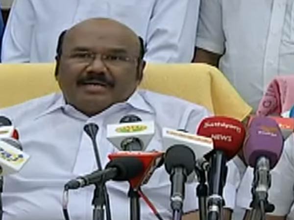 Minster Jayakumar says, Whoever, cannot split ADMK and Famers Minster Jayakumar says, Whoever, cannot split ADMK and Famers