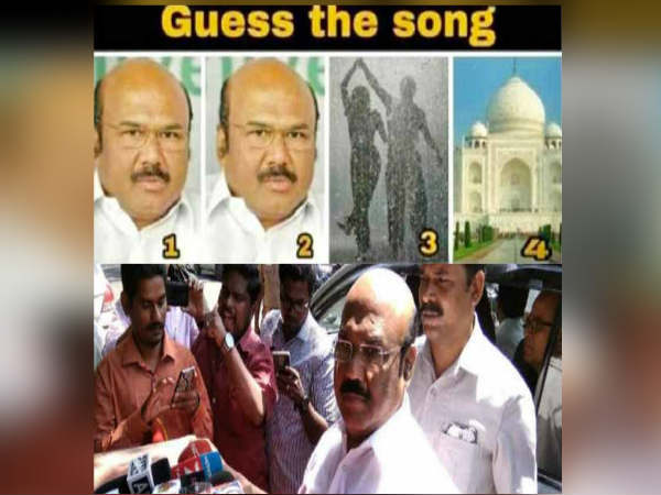 Minister Jayakumar congratulates the memes creator of insulting himself Minister Jayakumar congratulates the memes creator of insulting himself