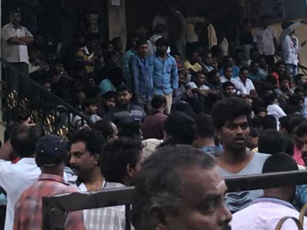 Kaala Theatere employee attacked in Bengaluru Kaala Theatere employee attacked in Bengaluru