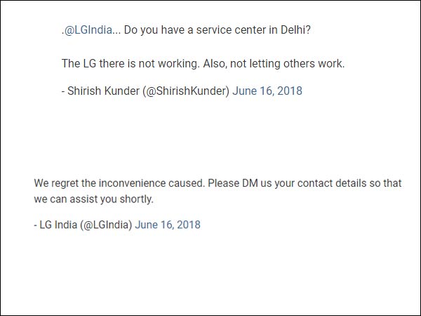 LG In Delhi Not Working, LG has seriously replied for the sarcastic tweet on Lieutenant Governor LG In Delhi Not Working, LG has seriously replied for the sarcastic tweet on Lieutenant Governor