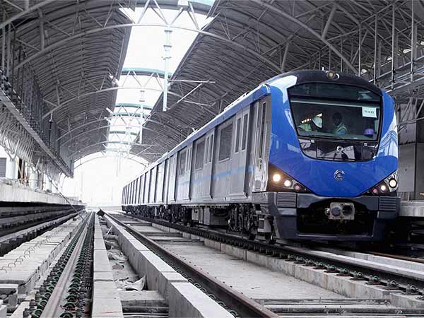 Chennai metro department has started working the making of 3 Phase of Lane Chennai metro department has started working the making of 3 Phase of Lane
