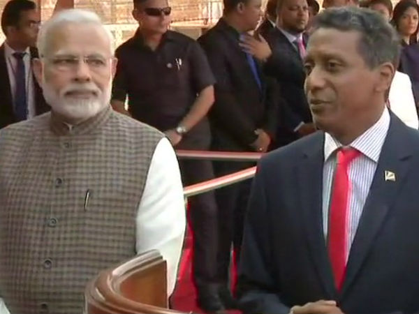 PM Modi holds talks with Seychelles president Danny Faure PM Modi holds talks with Seychelles president Danny Faure