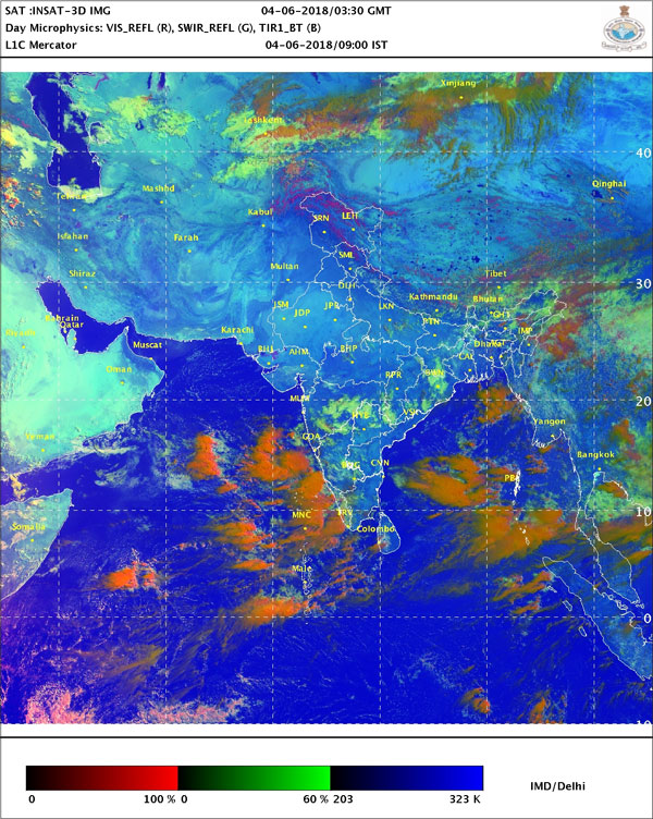 IMD issues warning of heavy rain, thunderstorms in several states IMD issues warning of heavy rain, thunderstorms in several states
