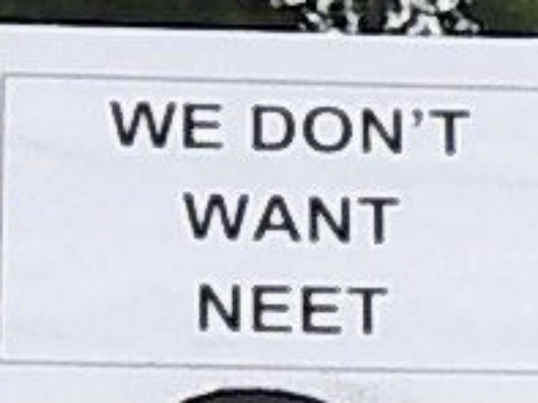 NEET Killings: Students protesting against the cruel exam in Chennai NEET Killings: Students protesting against the cruel exam in Chennai